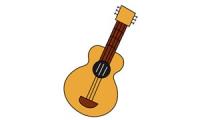 Come disegnare una chitarra