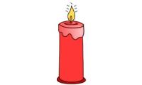 Come disegnare una candela