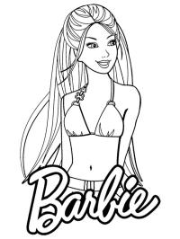 Barbie in bikini