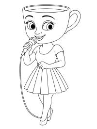 Ballerina Cappuccina canta
