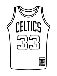 Maglia dei Boston Celtics