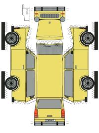 Modello da costruzione: Trabant 601