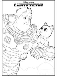 Buzz Lightyear e Sox