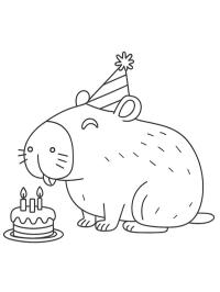 Compleanno di capibara