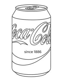 Lattina di Coca Cola