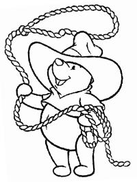Cowboy Winnie de Pooh