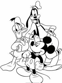 Paperino, Pippo e Topolino