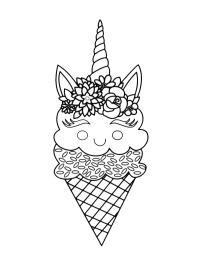 Gelato unicorno