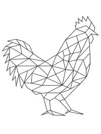 Gallina geometrica