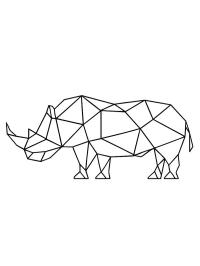 Rinoceronte geometrico