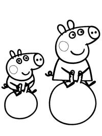 George Pig e Peppa Pig