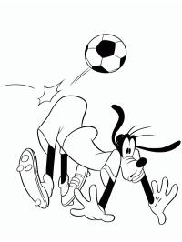 Pippo gioca a calcio