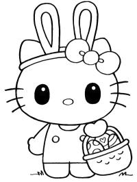 Hello Kitty Coniglietto pasquale