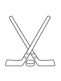 Mazza da hockey e disco