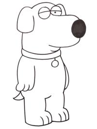 Il cane Brian Griffin (I Griffin)