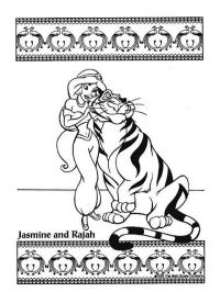 Jasmine e la tigre Rajah