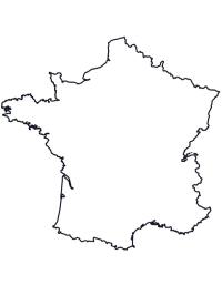 Mappa della Francia