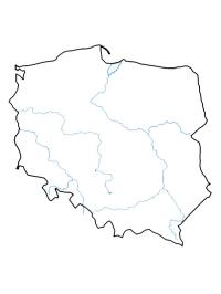 Mappa della Polonia
