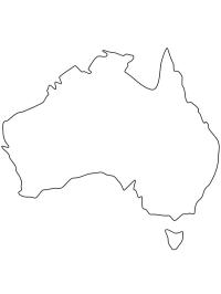 Mappa dell'Australia