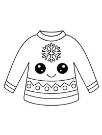 Maglione natalizio Kawaii