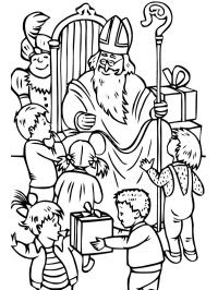 Bambini con San Nicola
