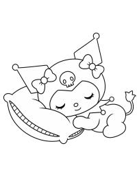 Kuromi che dorme