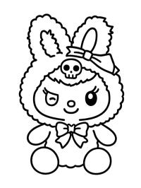Kuromi Coniglio delle nevi