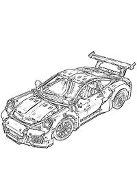 Porsche 911 GT3 RS Lego