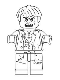 Minifigure LEGO Zombie
