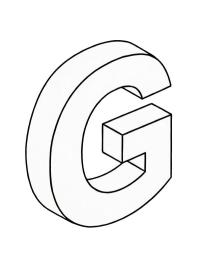 Lettera G 3D