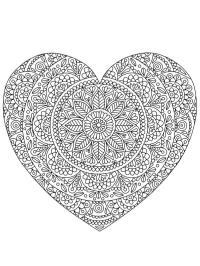 Mandala cuore