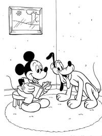 Topolino legge