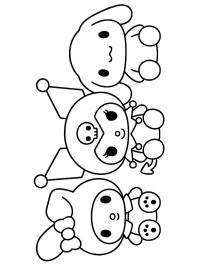 My Melody, Kuromi e Cinnamoroll
