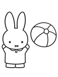 Miffy e la palla