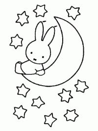 Miffy sulla luna