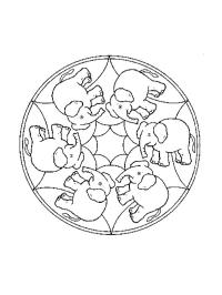 Elefante mandala