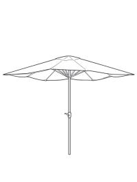 Ombrellone parasole