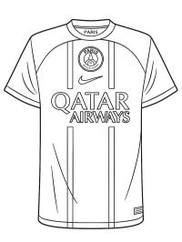 Maglia da calcio del Paris Saint Germain