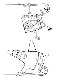 SpongeBob e Patrick Stella