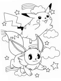 Pikachu ed Eevee