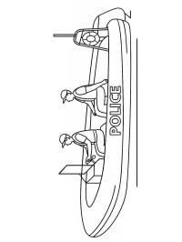 Motoscafo della polizia