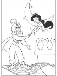 Il principe Aladino e la principessa Jasmine