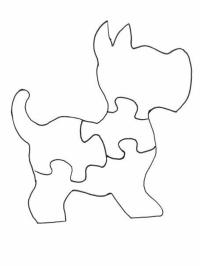 Puzzle di cane