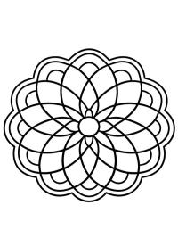 Mandala rotondo