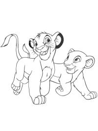 Simba e Nala