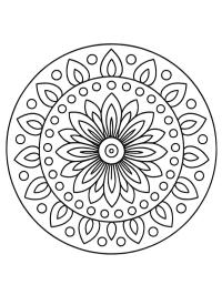 Mandala floreale