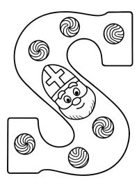 Lettera di cioccolato di San Nicola