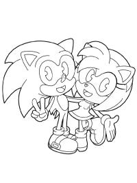 Sonic e Amy Rose