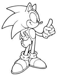 Sonic mostra il dito