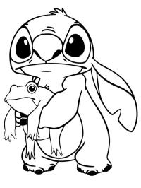 Stitch tiene una rana